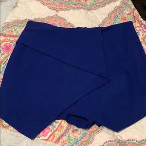 Royal Blue Skort